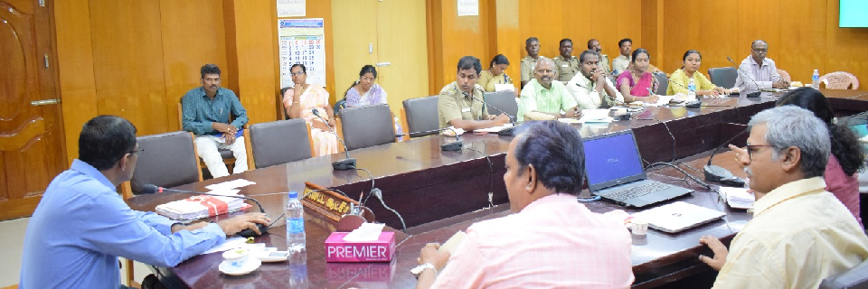 Green Committee Meeting With Ariyalur Collector