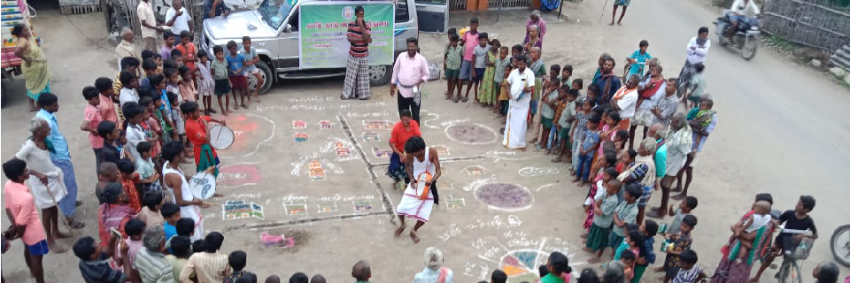 Religious Analysis Camp On The Bird Sanctuary In Ariyalur District
